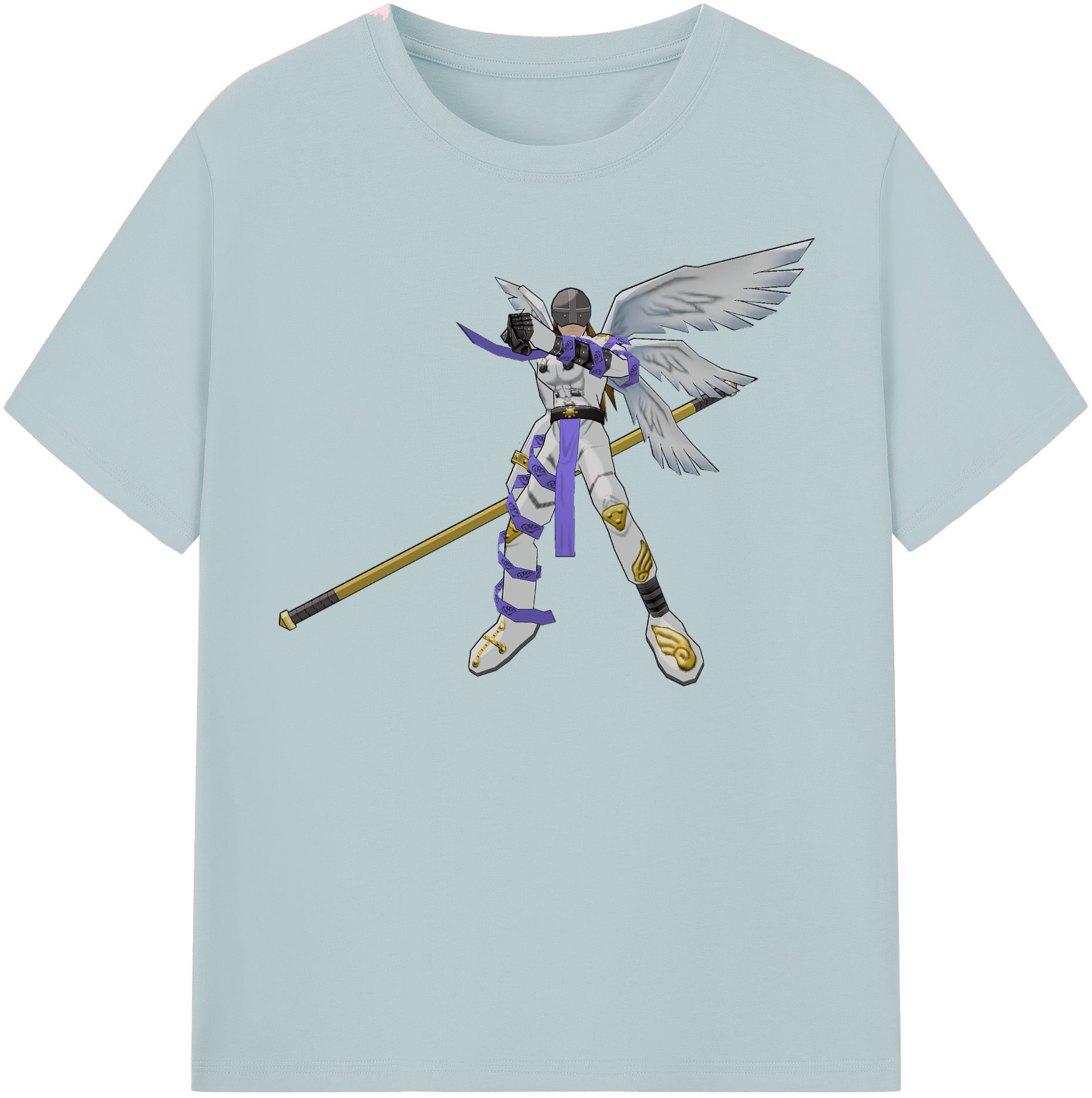 （画像用） Digimon デジタルモンスター/デジモン 綿100％半袖Tシャツ（フロントプリント）